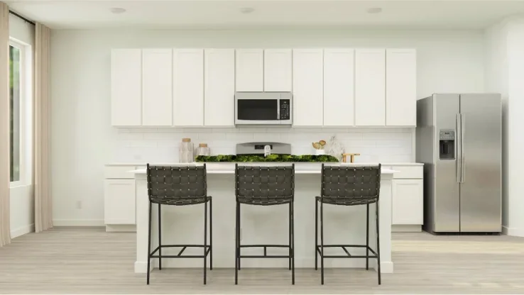 Builder rendering of a Lennar home in Cotton Brook, Hutto