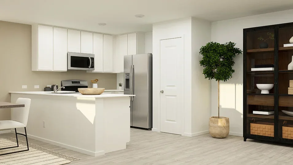 Builder rendering of a Lennar home in Firefly Pointe, Hutto