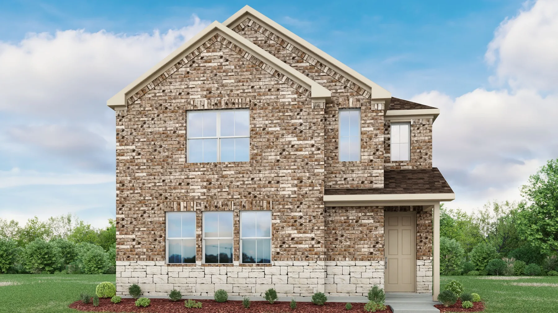 Builder rendering of a DRB Homes home in Flora, Hutto