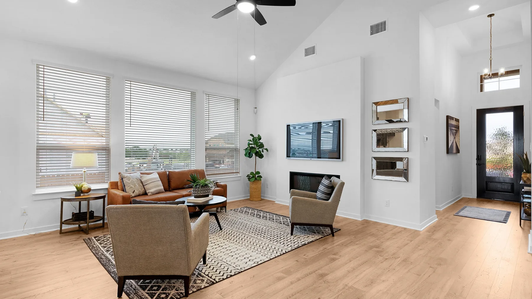 Interior of a Chesmar Homes home in The Grove at Blackhawk, Pflugerville
