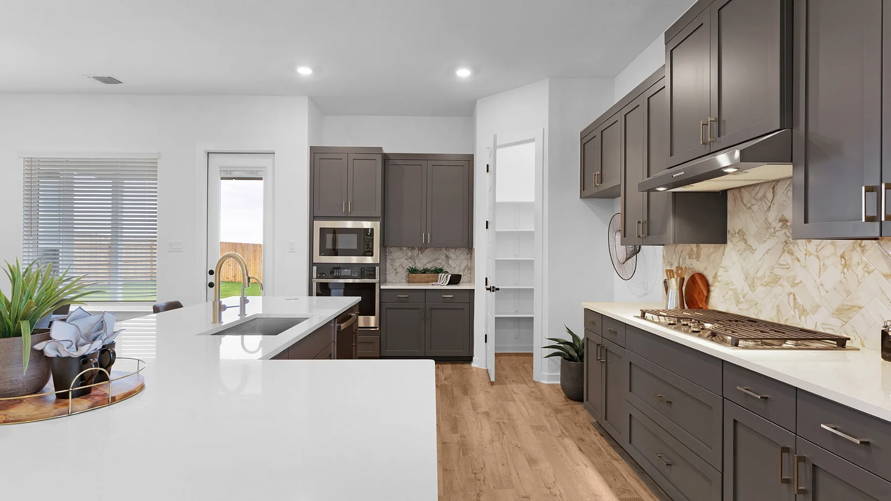 Interior of a Chesmar Homes home in The Grove at Blackhawk, Pflugerville