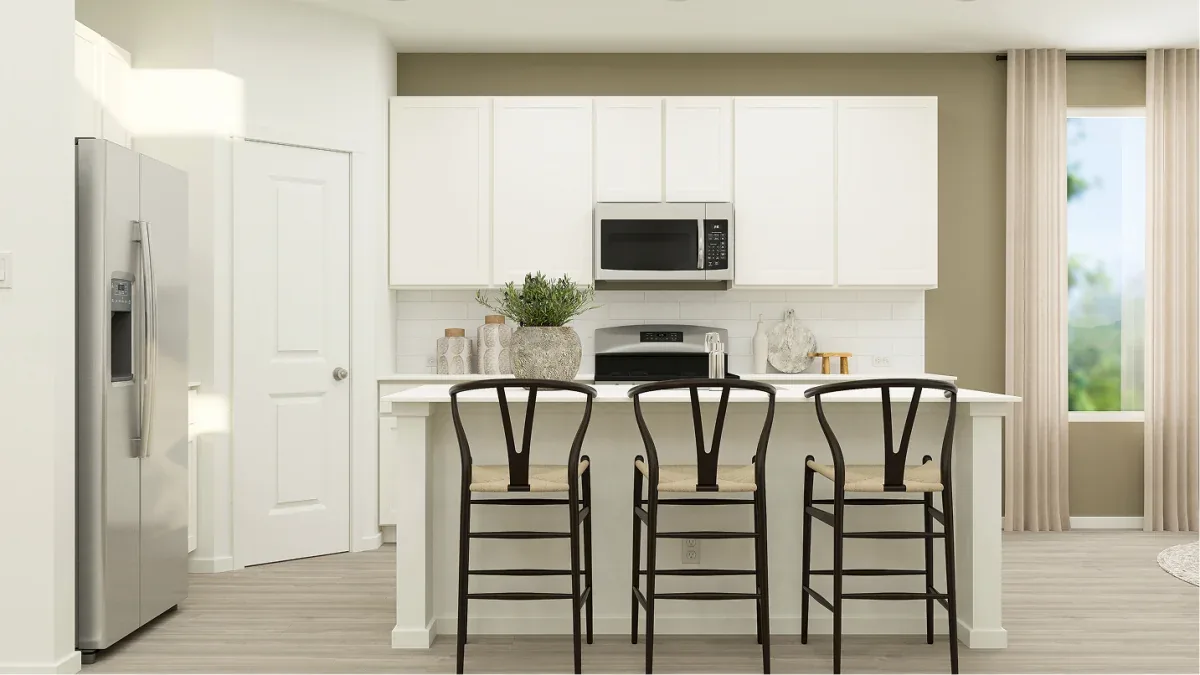 Builder rendering of a Lennar home in Meadowlark Preserve, Pflugerville