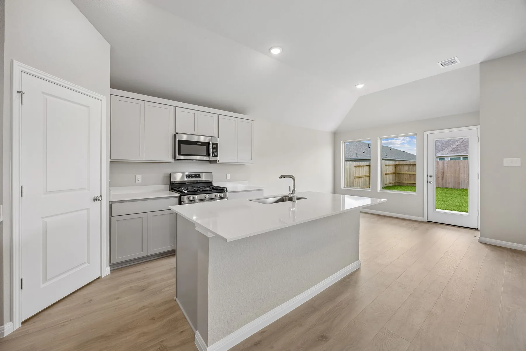 Interior of a Trophy Signature Homes home in Prairie Winds, Hutto
