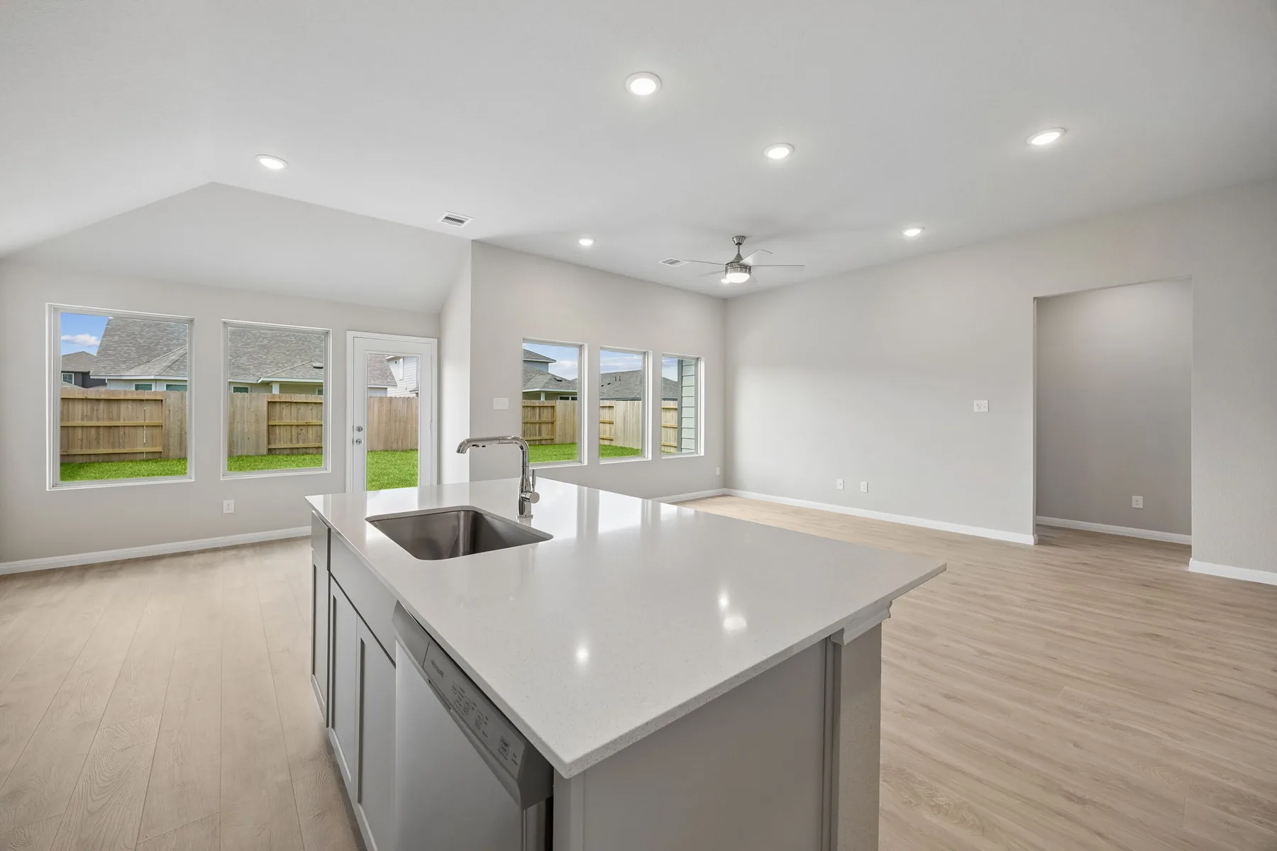 Interior of a Trophy Signature Homes home in Prairie Winds, Hutto
