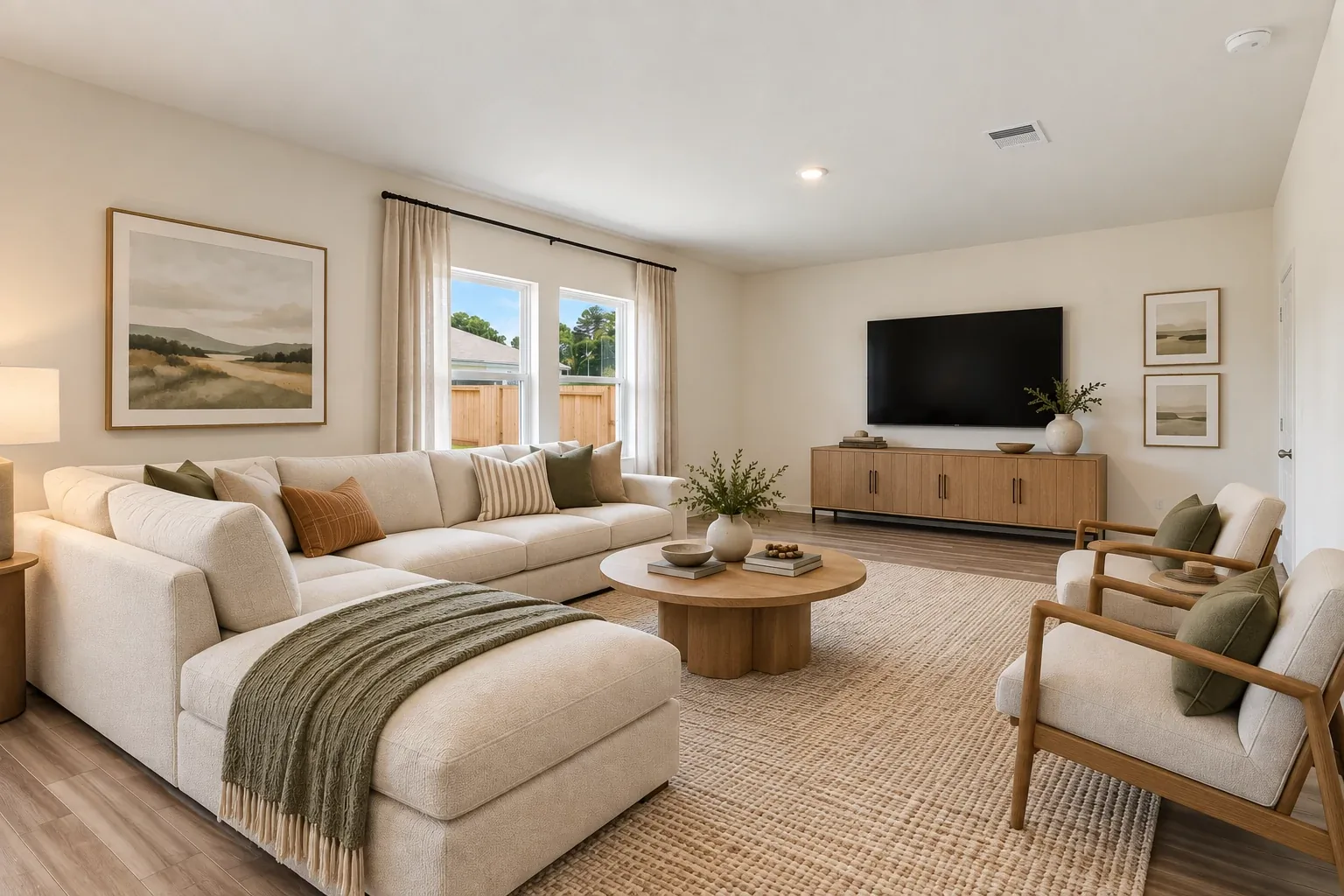 Interior of a Starlight Homes home in The Trails at Carmel, Pflugerville